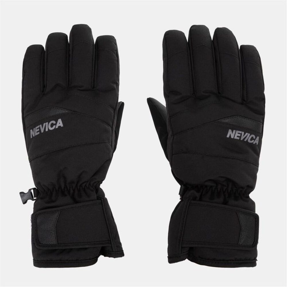 Nevica Unisex Adult Meribel Logo Ski Gloves / Black